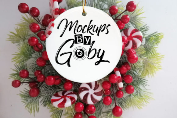 Christmas White Decoration Mockups for Christmas Amp