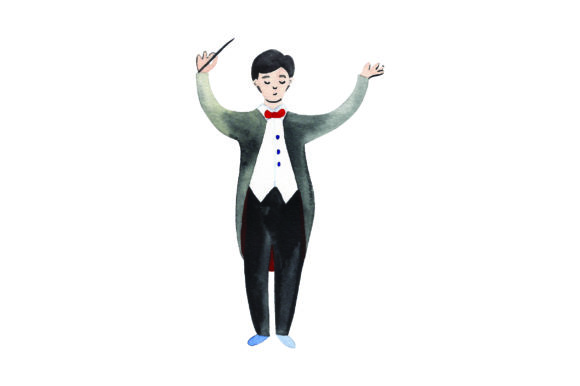 Conductor - Watercolor
