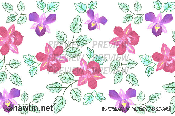 Dendrobium Orchid Pattern and Patterns