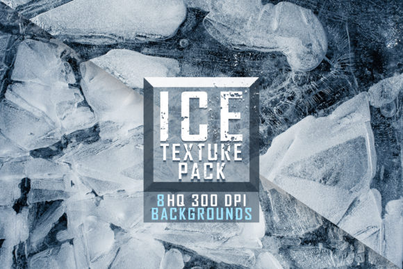 Ice Pack - 8 HQ Frozen Textures, Winter