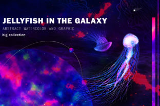 Jellyfish in the Galaxy Patterns
