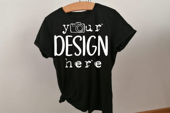 Mockup Woman Bella Canvas Tshirt for Small Business Branding
