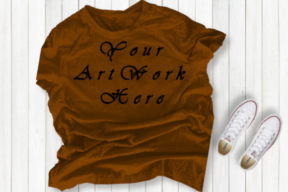 Mockups Brown T-Shirt for T-Shirts