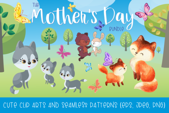 Mothers Day Graphics Bundle