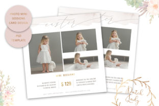 Photo Session Card Template 54 and Print Templates