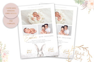Photo Session Card Template 55 and Print Templates