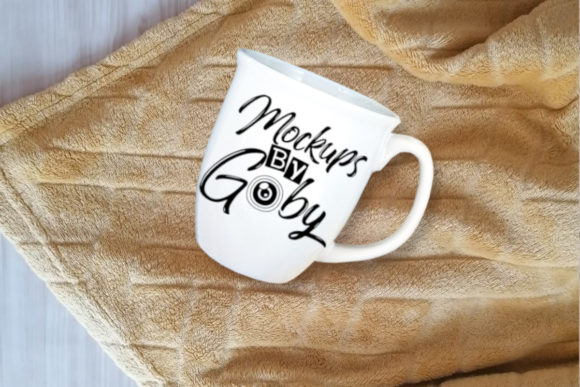 White Mugs Mockups, Flat Lays Image for Mugs Amp