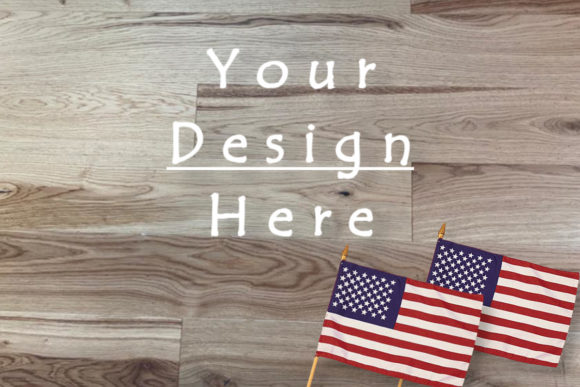 Wooden Mockup, Wood PLank, America Flags Backgrounds